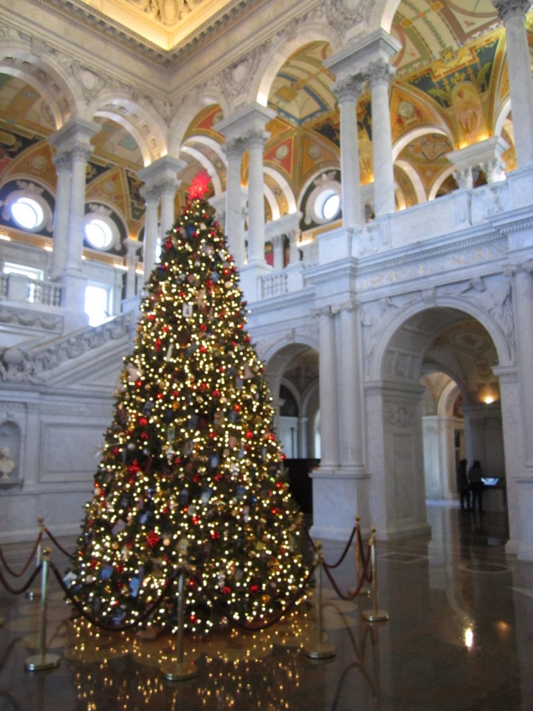 Christmas Tree in the United States Library of Congress, Jefferson Building