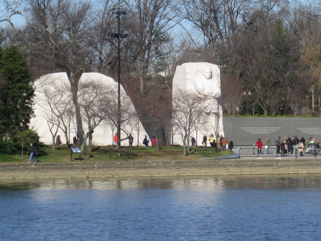 MLK, Jr. Memorial as seen across the Tidal Basin