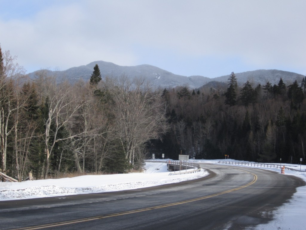 Parking along ____ at the trail head.