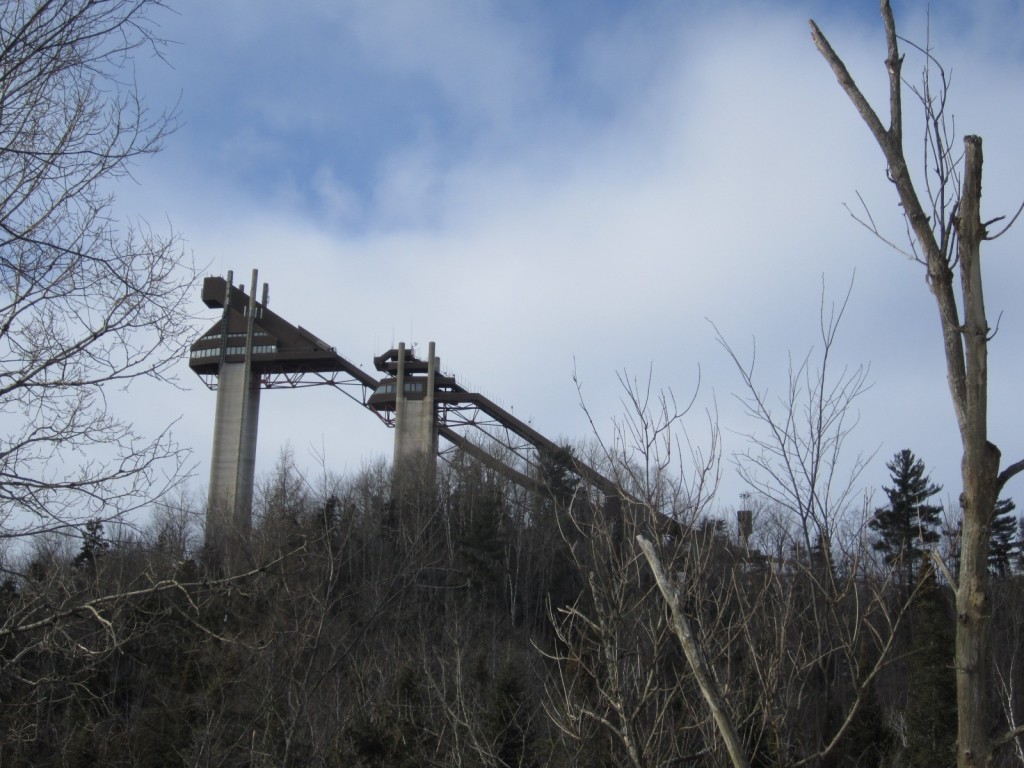If you're really up for a thrill, try the ski jump! 