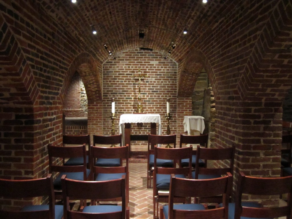 The chapel in the crypt of Baltimore's Basilica