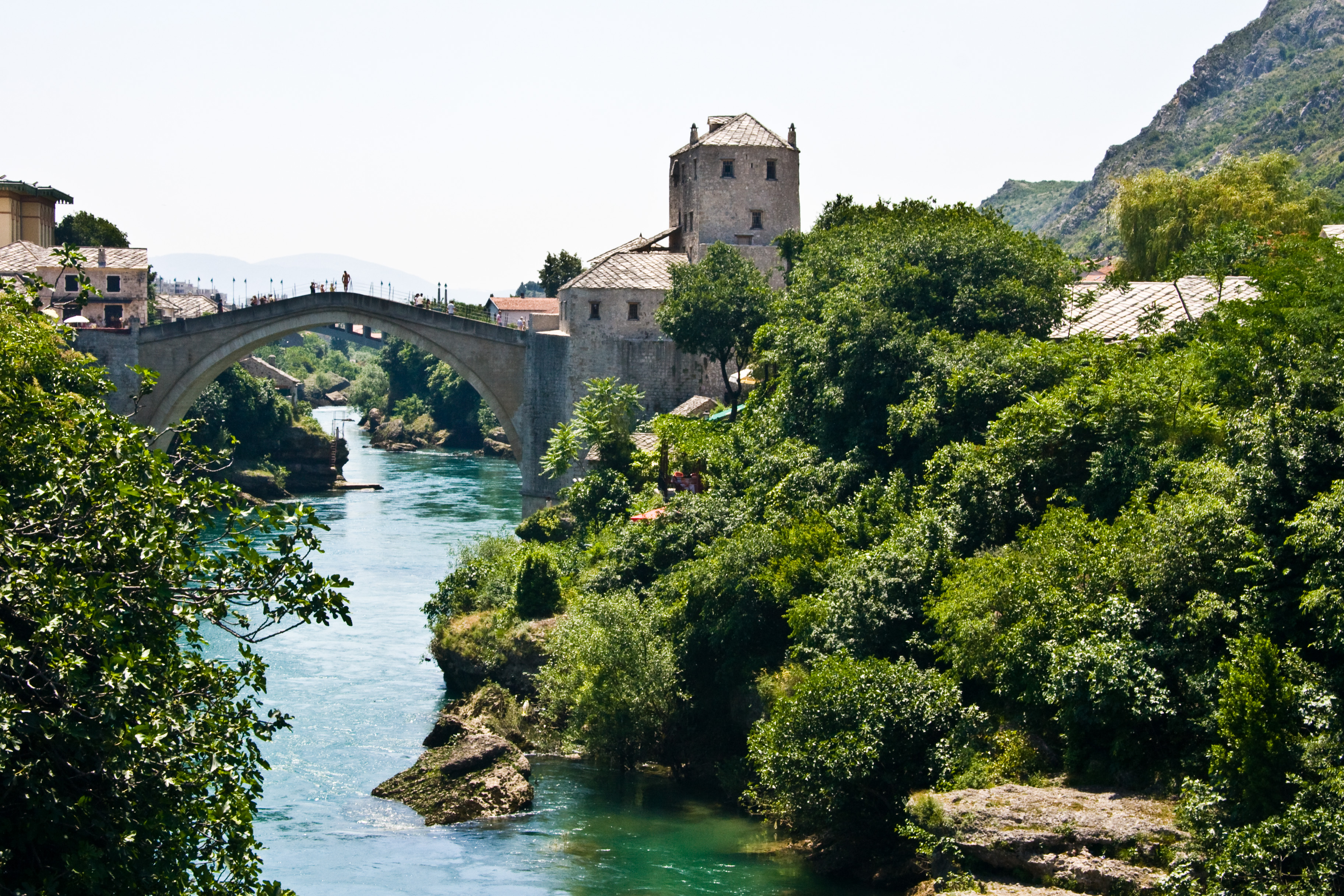 Mostar Bridge in Bosnia Herzegovina