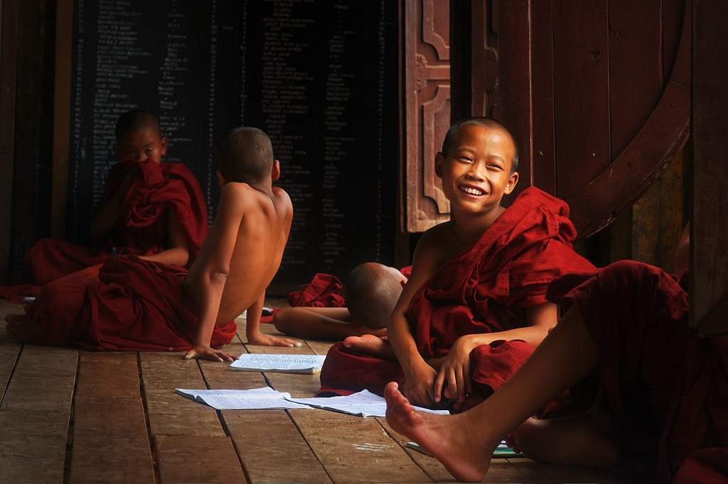 Burmese monks